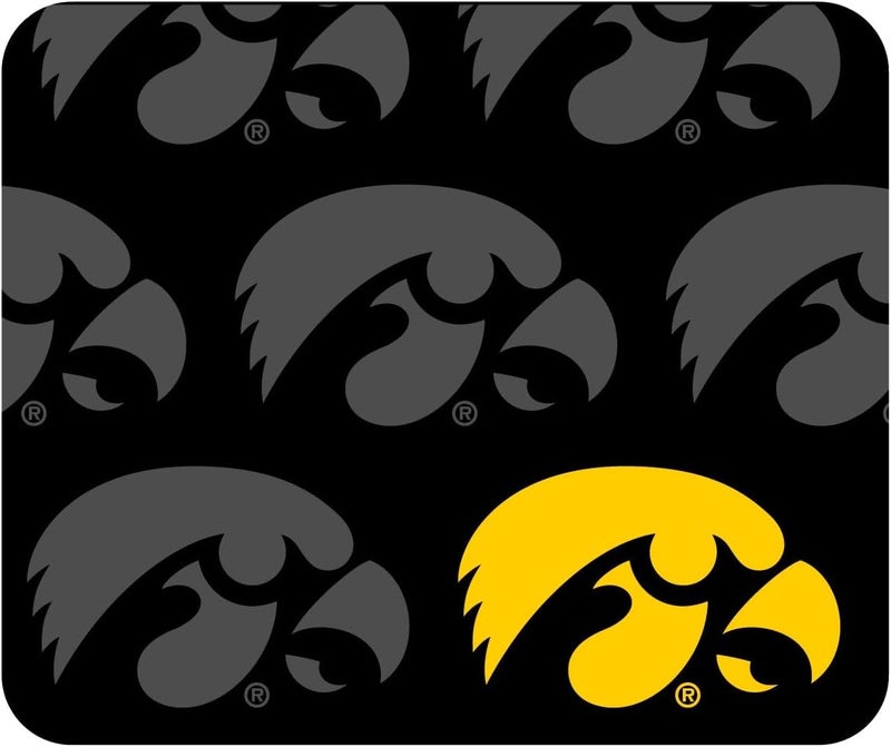 OTM Essentials Mouse Pad, Fabric, The University of Iowa Standard/Classic Black - Image 3